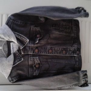 Kids Old Navy Black Jean Jacket